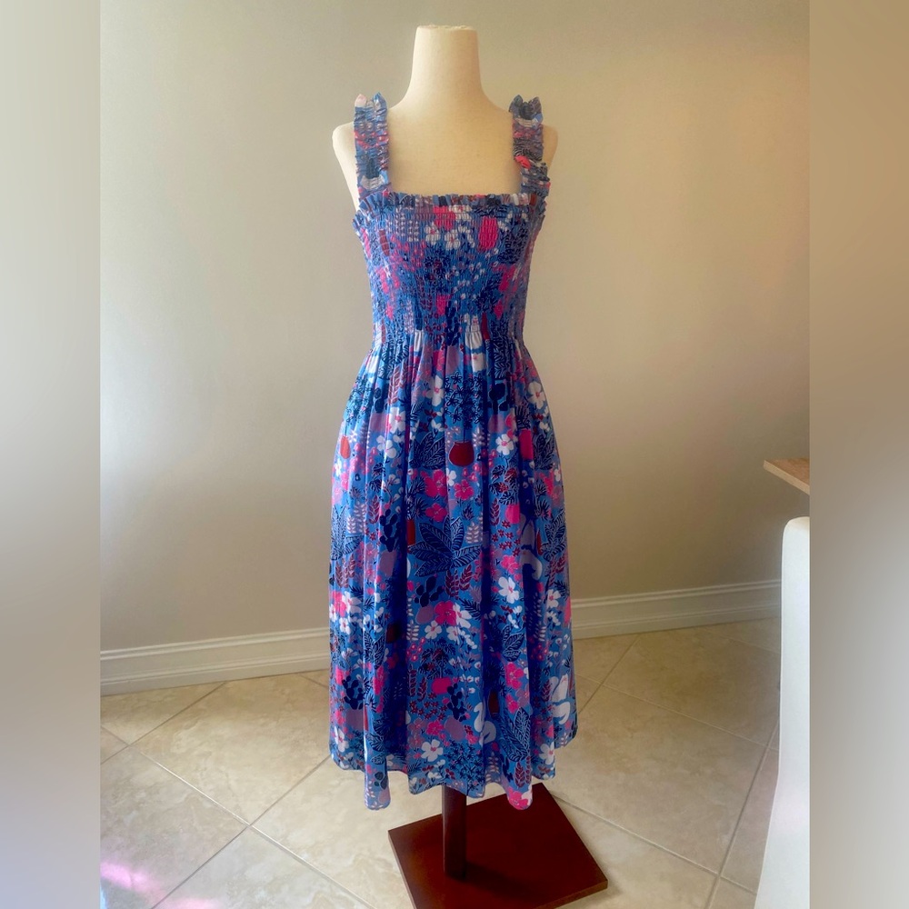 EASTER DRESSKate Spade Maxi Dress with side pockets. Worn once - pristine condit